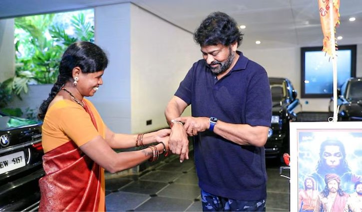 Superstar Chiranjeevi's heart-winning step for his female fan, took the responsibility of her children's education