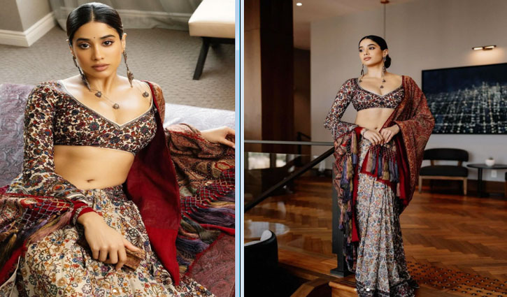 Janhvi Kapoor shines at Toronto Film Festival, spreads glamour in a saree