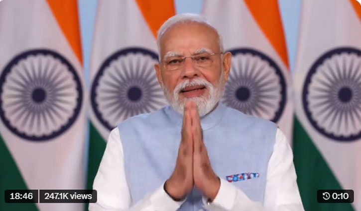 "Operation Sindoor on the field," PM Modi said after India beat Pakistan in the Asia Cup final.