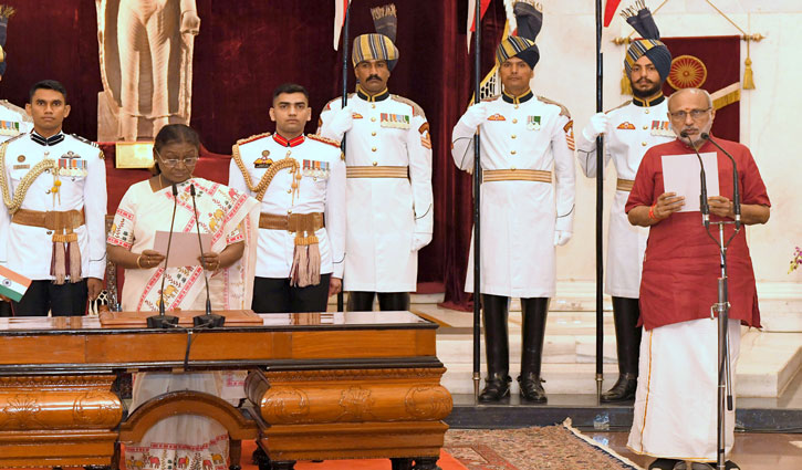 CP Radhakrishnan sworn in as 15th Vice President