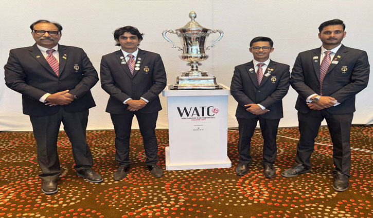 Rakshit Dahiya tied 28th after first round of World Amateur Team Championships; India tied 18th in team standings