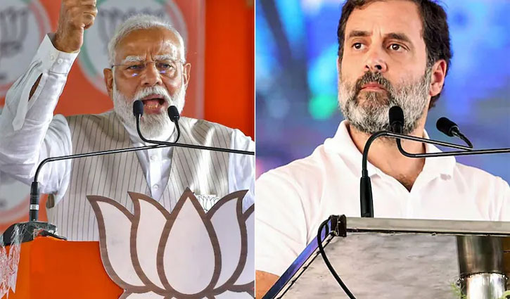 Rahul Gandhi launches scathing attack on PM Modi, says, "Don't have the guts to question Trump"