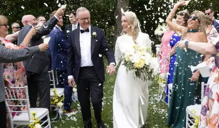 Australian PM Anthony Albanese marries Jody Hayden