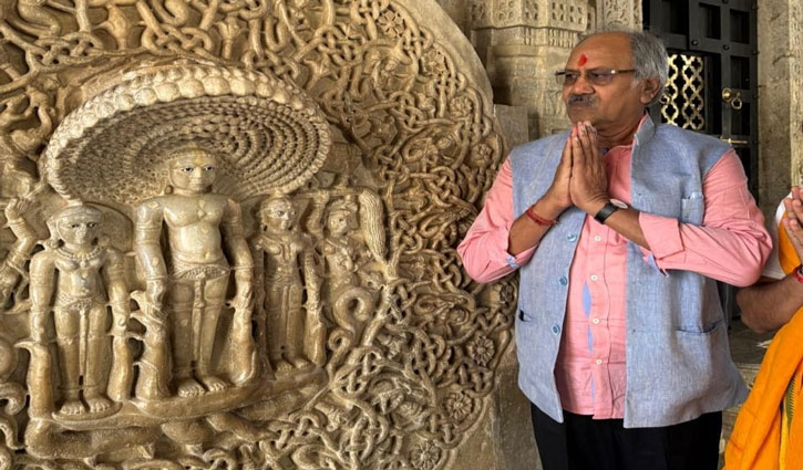 Ranakpur Mahatirtha is a wonderful confluence of craftsmanship, devotion and eternal spirituality: MP Brijmohan