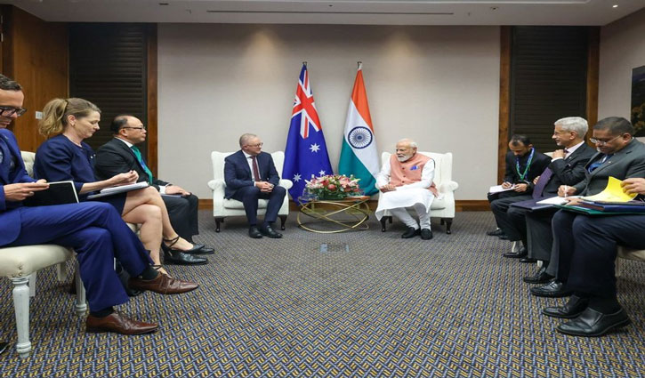 Modi-Albanese hold bilateral meeting ahead of G20 summit; emphasis on defence, nuclear energy and trade