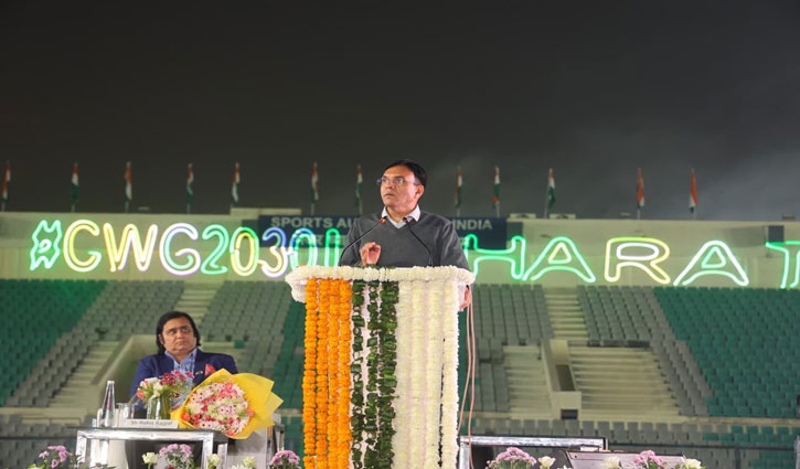 Prime Minister Modi congratulated the nation on Ahmedabad hosting the 2030 Commonwealth Games.