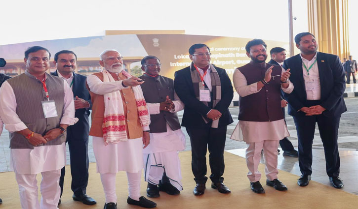 PM Modi inaugurated the new terminal at Guwahati Airport; the Adani Group has set a new standard in Northeast connectivity.