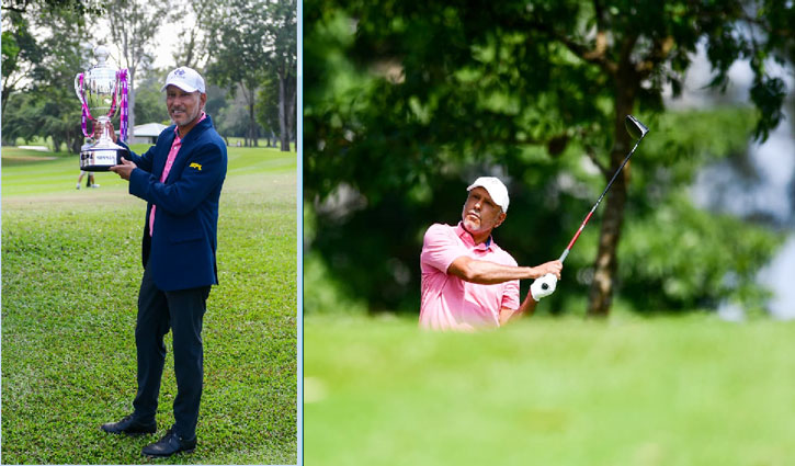 Jeev Milkha Singh became the champion of the first season of IGPL, winning his first title since 2012.