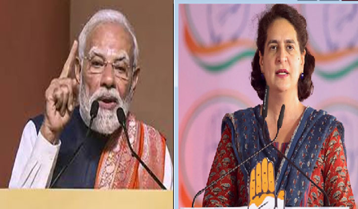 PM Modi said Parliament needs work, not drama, Priyanka Gandhi hit back