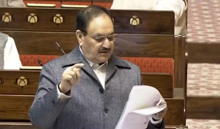 JP Nadda said, Nehru made changes to Vande Mataram under pressure; uproar in Parliament.