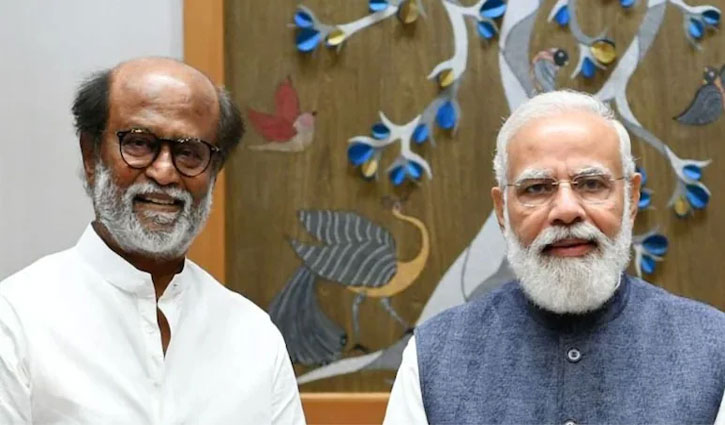 Prime Minister Narendra Modi wishes 'Thiru' Rajinikanth on his 75th birthday