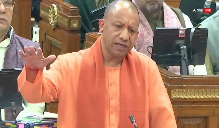 Speaking about zero tolerance towards crime, CM Yogi said, "If the police don't fire, should they themselves get shot?"