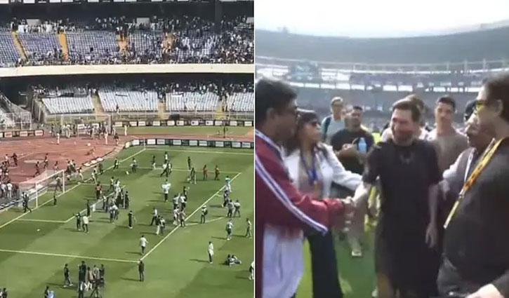 The BJP launched a major attack on the TMC, saying there was "complete mismanagement at the Messi event