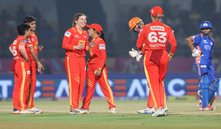 Gujarat Giants register first win over Mumbai Indians, book berth in Eliminator