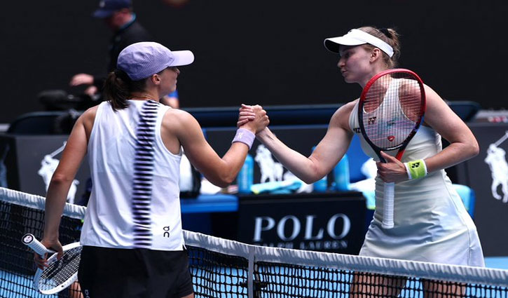 Rybakina defeated Iga Swiatek to reach the Australian Open semifinals.