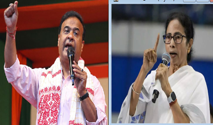 Himanta Biswa Sarma strongly criticized Mamata Banerjee's behavior during the ED raids