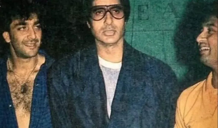 Shekhar Suman shared a rare throwback picture with Sanjay Dutt and Amitabh Bachchan