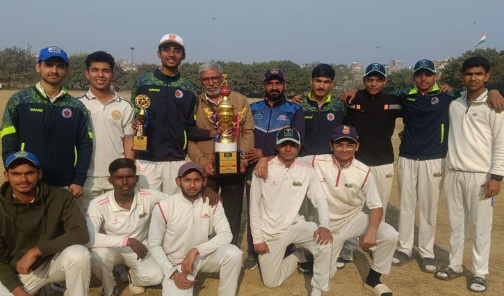Vijay Dahiya Academy won the 5th Roshan Lal Sethi Memorial Under-19 Cricket Tournament.