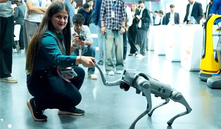 Galgotias University criticised for displaying Chinese robodog at AI summit
