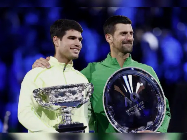 Alcaraz's amazing feat at the Australian Open, defeating Djokovic to become the youngest to complete a career Grand Slam