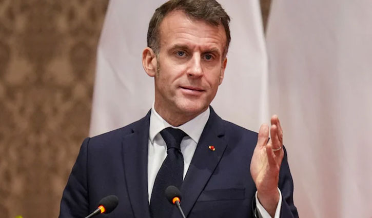 French President Emmanuel Macron praised India's growing global influence in innovation.
