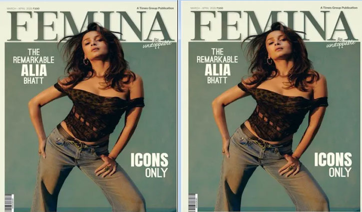 Alia Bhatt graces the cover of Femina India's March 2025 issue, presenting a new definition of modern stardom.