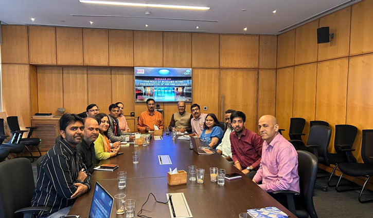 Seminar organized at Bihar Museum on the role of museums in the preservation of art and culture