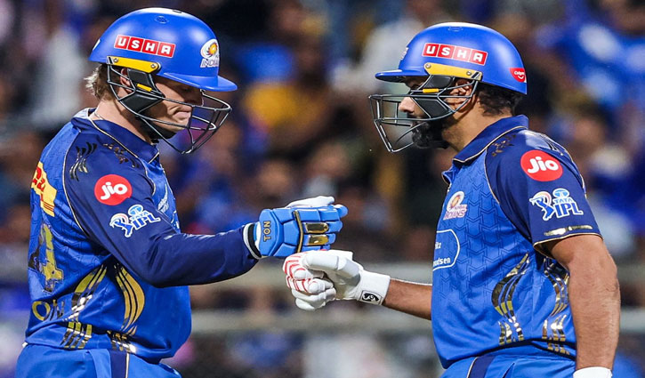 Vintage Rohit Sharma and Ryan Rickelton snapped Mumbai Indians' 13-year streak of opening-match defeats, beating KKR by six wickets.