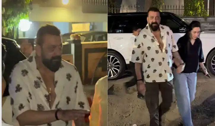 Sanjay Dutt Lashes Out at Paparazzi During Family Outing