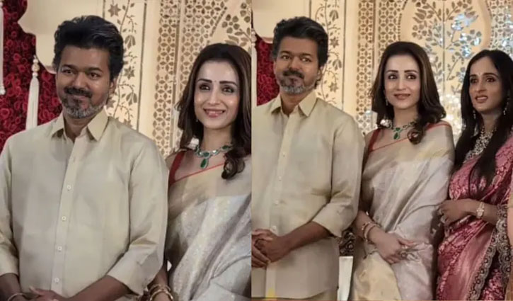 Vijay and Trisha Krishnan's first public appearance in Chennai creates buzz amid divorce rumours