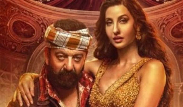 Nora Fatehi and Sanjay Dutt's song featuring vulgar lyrics removed following major controversy