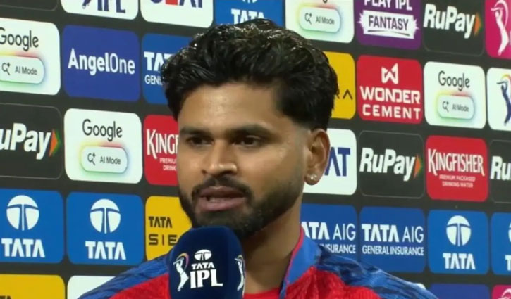Shreyas Iyer gives a major update on his injury: "It's fine—it's just as it was before."