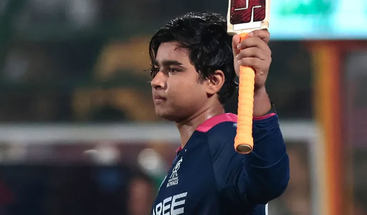 After his explosive century, Suryavanshi said, "I just wanted to play freely."