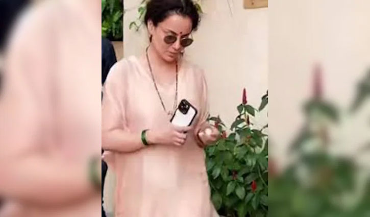 Kangana Ranaut Clarifies Viral Photo Featuring a Mangalsutra: "I Will Not Get Married Secretly—That Is My Promise."