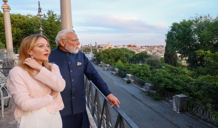 Modi and Meloni Share Warm Meeting in Rome; India-Italy Ties Set to Gain New Strength