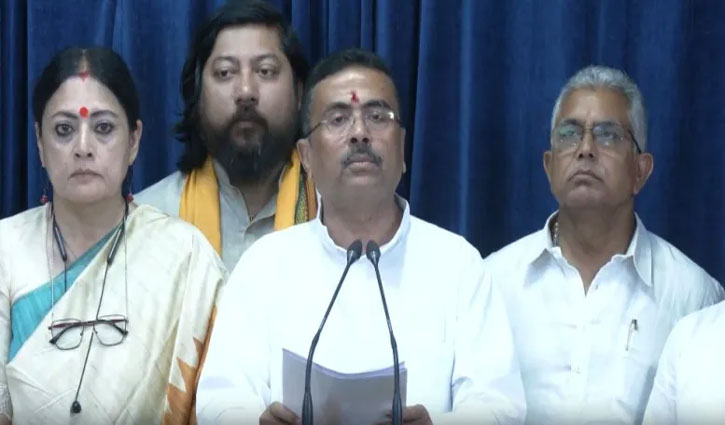 Suvendu Adhikari's first cabinet decision: land to be allotted to BSF within 45 days for erecting barbed wire fence