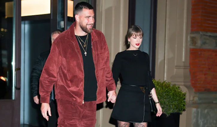 Taylor Swift and Travis Kelce were spotted heading out on a date night in London.