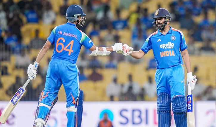 Rohit Sharma and Virat Kohli included in India's ODI squad against England; Jaiswal left out despite a century against Afghanistan.
