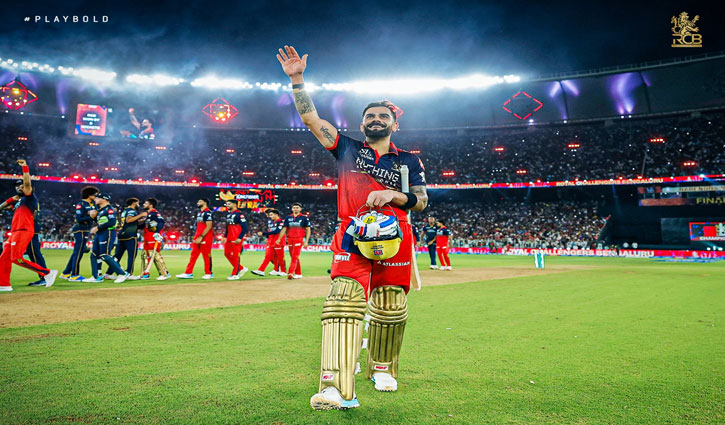Kohli's Colossal and Decisive Strike on Gujarat's Last Hope