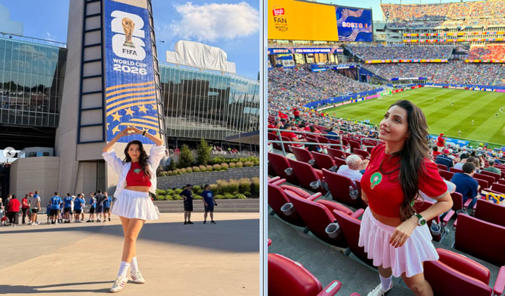 On Morocco's victory over Scotland, Nora Fatehi said, "I had predicted a 1-0 win."