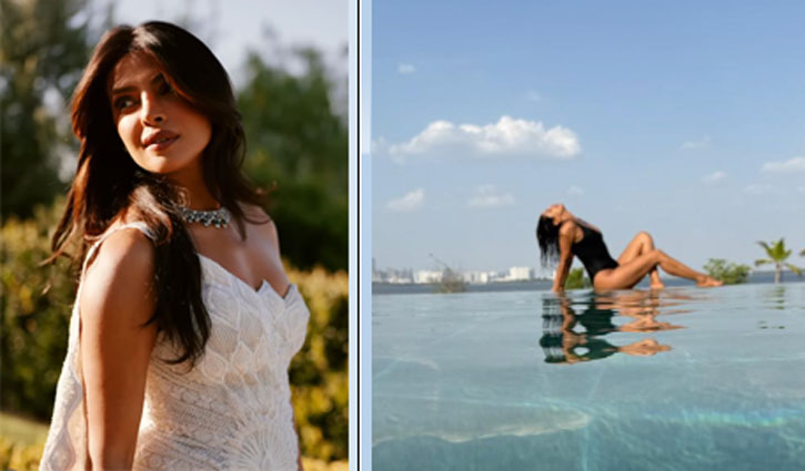 Priyanka Chopra's Swimsuit Look Goes Viral Amidst 'Varanasi' Film Shoot