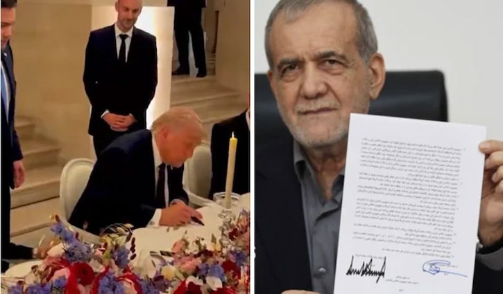 Trump and Pezeshkian digitally signed a US-Iran MoU to end the standoff and reopen the Strait of Hormuz.