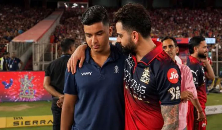 Ek Bihari sab pe bhaari: RCB finally reveal Virat Kohli's chat with Sooryavanshi