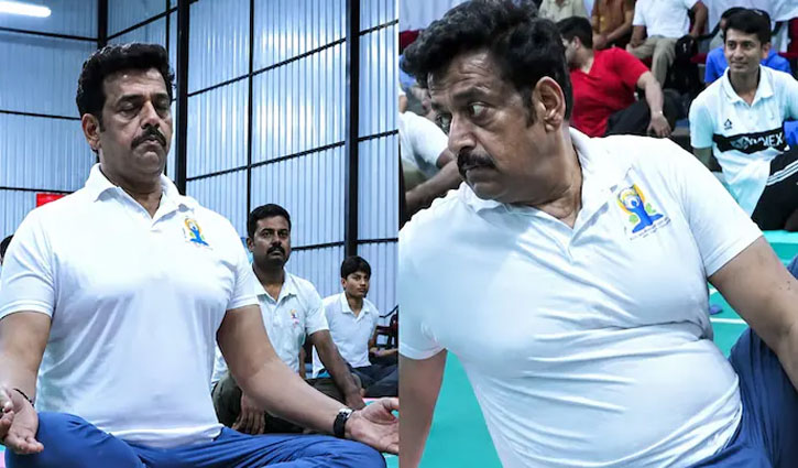 Ravi Kishan's yoga video becomes meme gold, internet invents 'Gutkhasan'