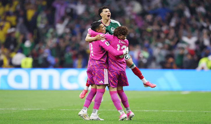 Mexico secured its first knockout-round victory in 40 years; advanced to the Round of 16 by defeating Ecuador.