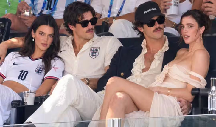 Amidst breakup rumors with Jack Antonoff, a photo of Margaret Qualley with her 'boyfriend' at Wimbledon 2026 has gone viral.