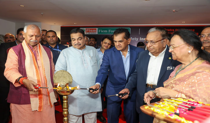 Union Minister Nitin Gadkari visited FIEM's Research and Innovation Centre in Gurugram.