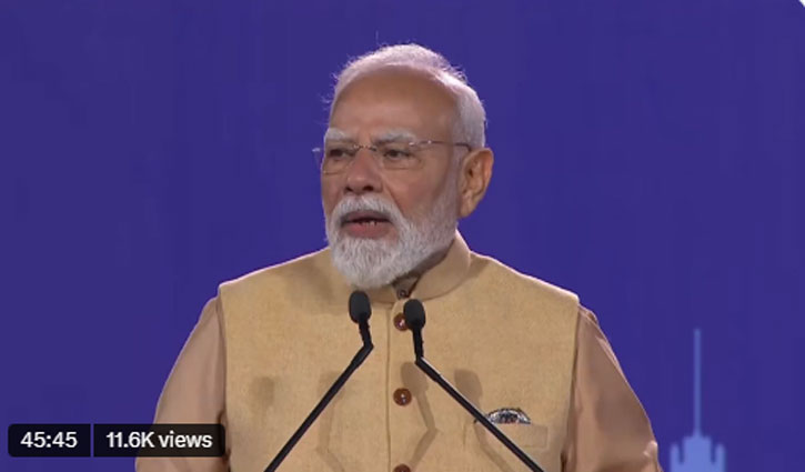 The echoes of the blasts at terrorist hideouts were heard across the world: Prime Minister Narendra Modi said in Australia.