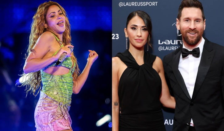 World Cup: Shakira showers love on Messi ahead of the final; Argentina captain's wife's reaction goes viral.