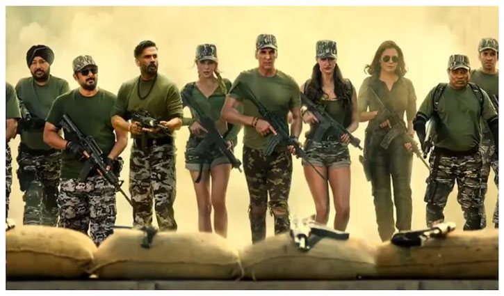 Akshay Kumar's film 'Welcome to the Jungle' enters the ₹100 crore club in India.